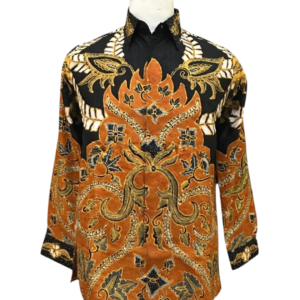 Premium Silk Batik Shirt – Parang Flora