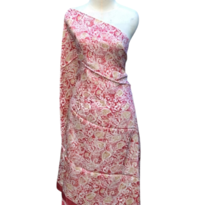 Premium Silk Batik Dress - Ruby Grace